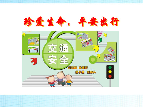 《珍爱生命,平安出行》PPT(完美版)