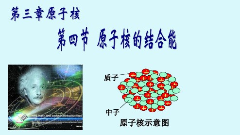 高中物理选修3-5：3.4 原子核的结合能优秀课件