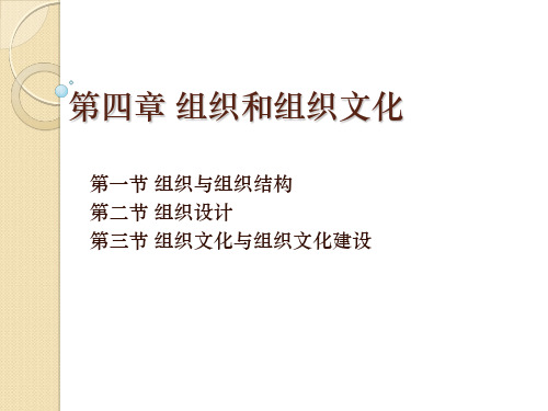 4_组织与组织文化(PPT155页)