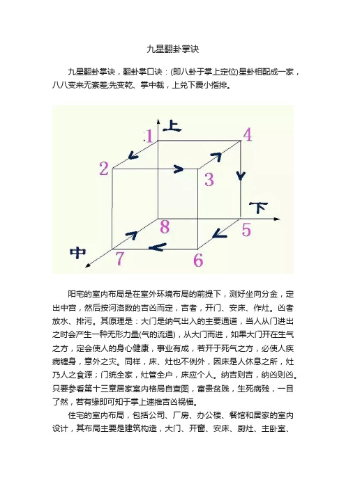 九星翻卦掌诀