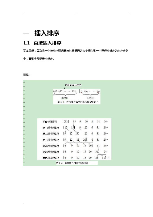 c语言各种排序法详细讲解