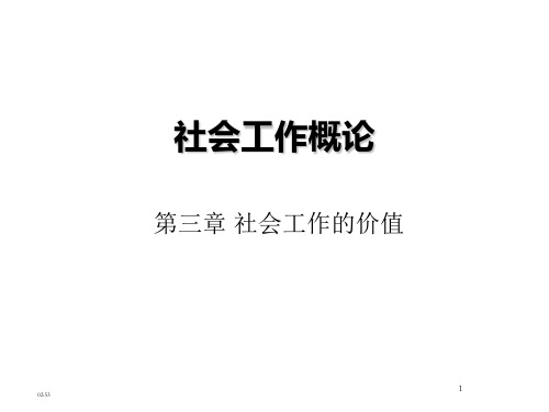 第三章_社会工作价值108页PPT文档