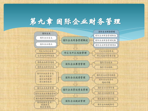 第九章  国际企业财务管理  《财务管理》PPT课件