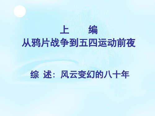 上编综述：风云变幻的80年