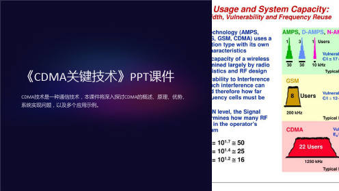 《CDMA关键技术》课件