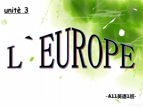 L`EUROPE(1)