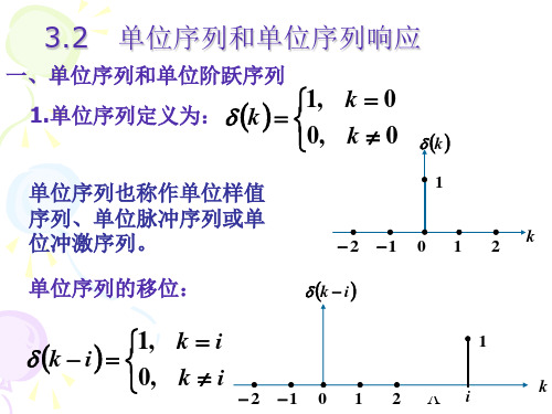 第三章(2)冲激序列响应及卷积和