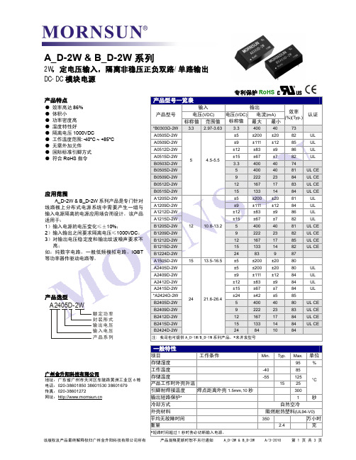 金升阳开关电源