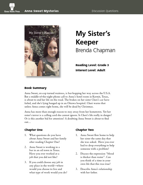 My_Sisters_Keeper_Questions