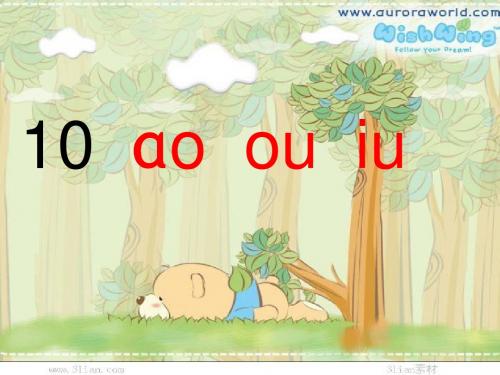 好ao_ou_iu教学课件