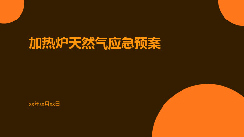 加热炉天然气应急预案