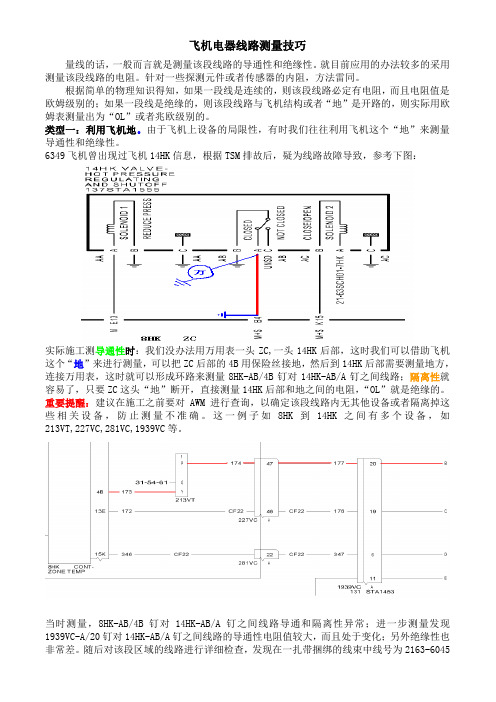 航线量线技巧