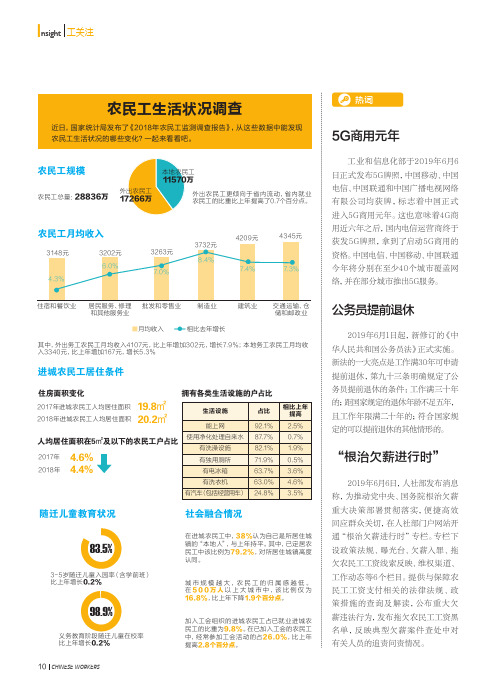 农民工生活状况调查