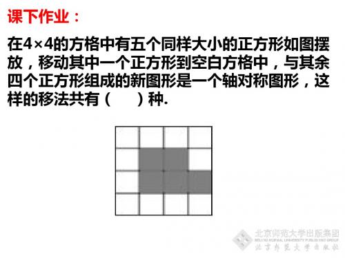 培优第13讲简单的轴对称图形