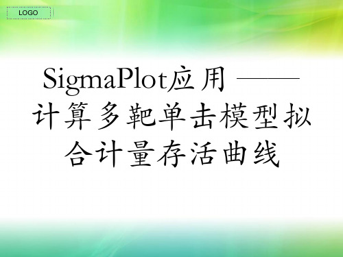 SigmaPlot应用