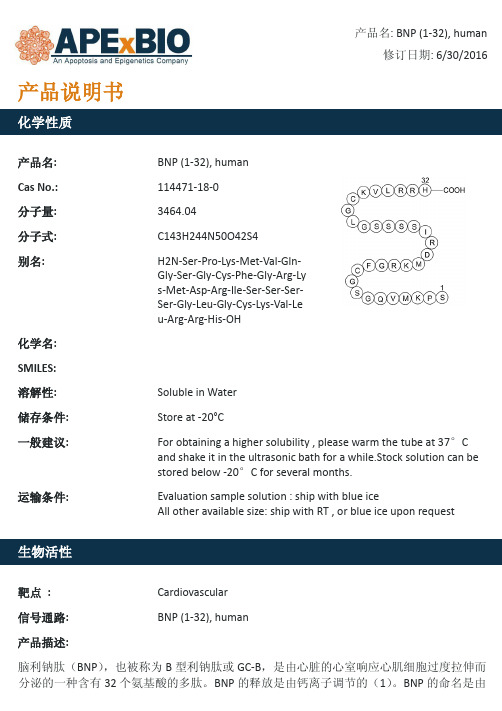 BNP-(1-32)--human-脑利钠肽-114471-18-0-Apexbio