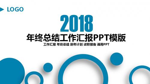 年终总结年中总结计划汇报实用动态ppt模板