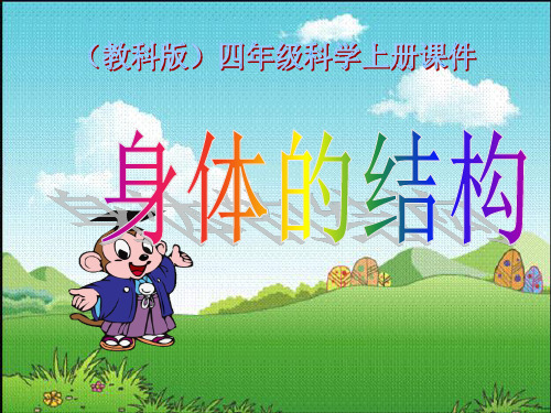 《身体的结构》PPT教科版小学1