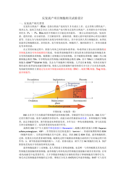 滋养层细胞相关实验设计