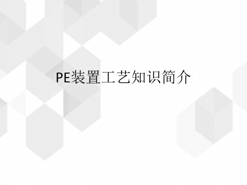 PE装置工艺知识简介