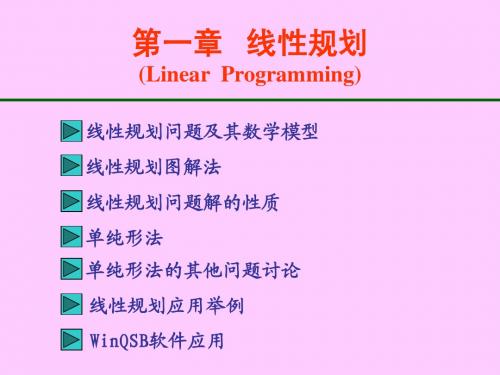 第1章：线性规划22