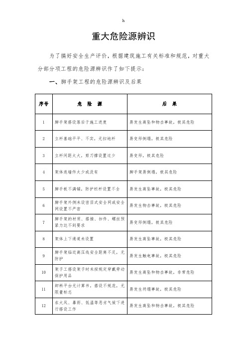 《重大危险源辨识》word版