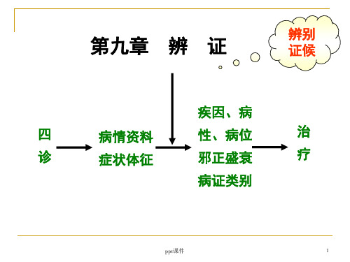 《中医学》八纲气血津液辨证  ppt课件