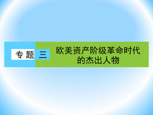 高中历史选修四《专题三欧美资产阶级革命时候的杰出.一英国资产阶级革命与克伦威尔》158人民版PPT课件