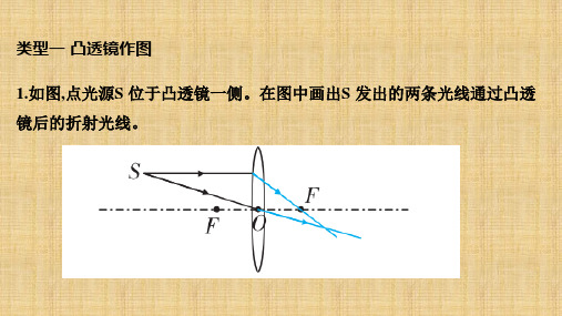 透镜及其应用    专题训练    八年级上册物理++