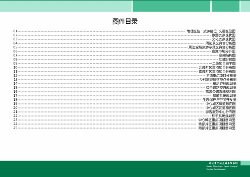 全域旅游总体规划图集终