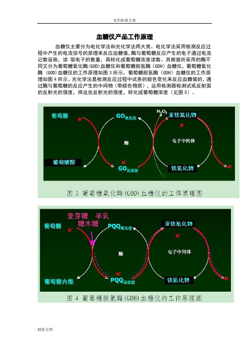 血糖仪产品工作原理