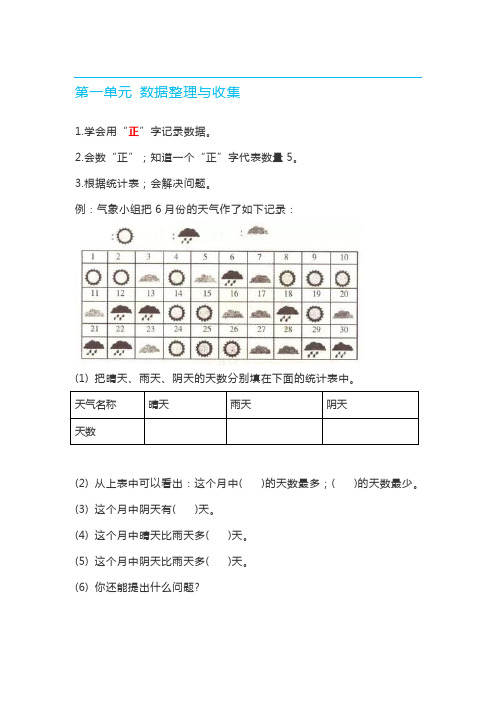 【小学数学】人教版二年级下册数学期末总复习知识要点