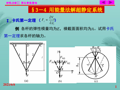 卡氏第一定理推荐优秀PPT