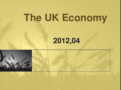 The-UK-Economy-英国经济精品PPT课件