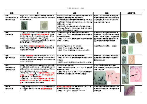 人体寄生虫学总结TJSs