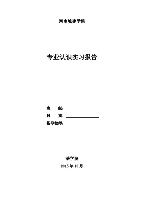 实习报告、调研报告格式模板 (2)