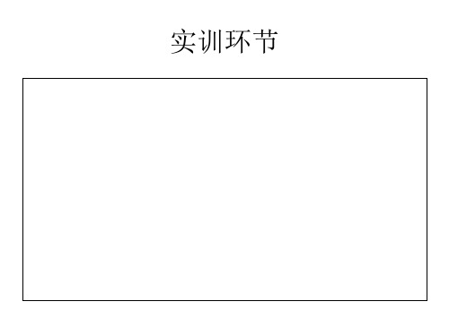 财务报表分析实训课件29页