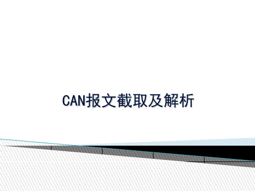 CAN培训