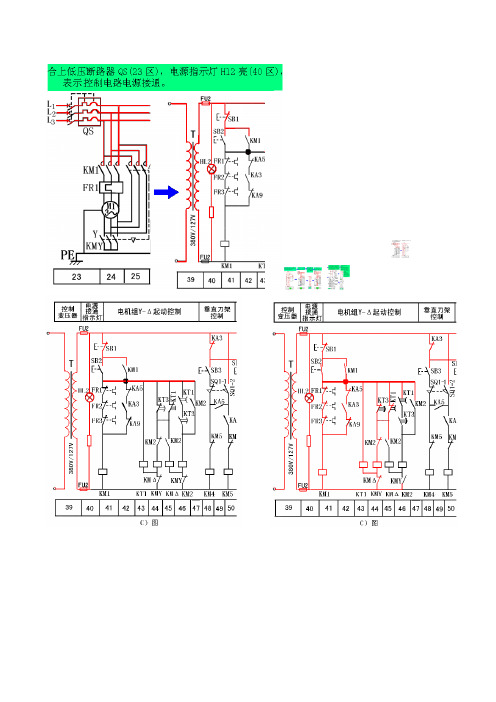 图说B2012型龙门刨床的各操作过程