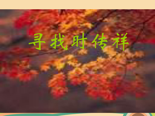 高二语文时传祥优质PPT