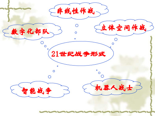 管理学第四版第五章信息化战争课件