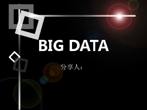 BIGDATA-大数据精品PPT课件