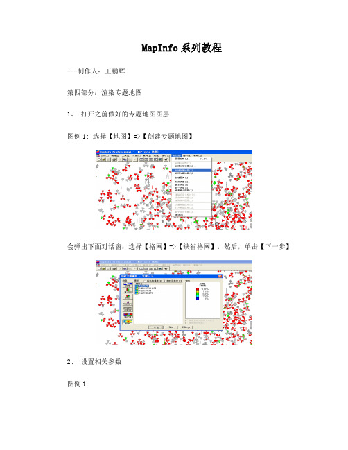 制作MapInfo渲染图层