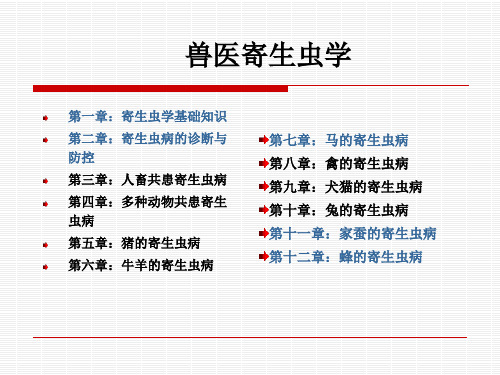 兽医寄生虫学【110页】