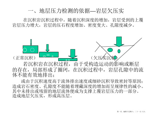 地层压力检测技术..