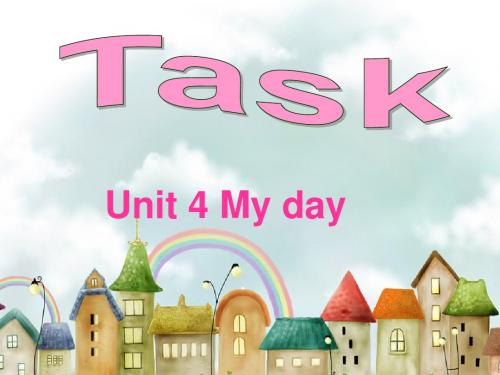 牛津译林版7A Unit4 My day task课件(共20张PPT)