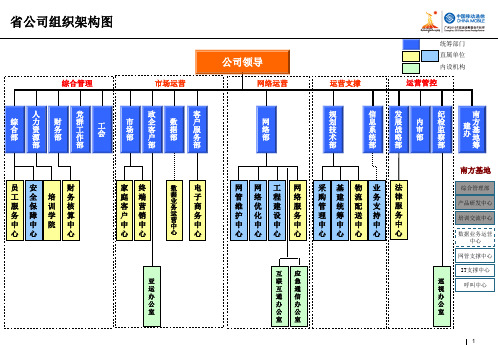 2010_广东移动：组织架构图