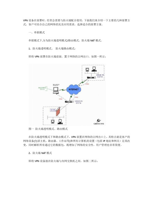 VPN的部署