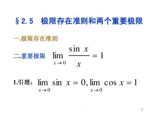 重要极限