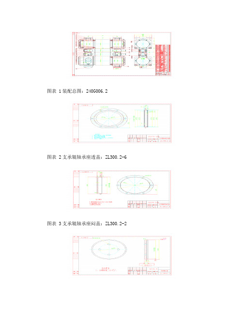 CVC四辊轧机的CAD图装配图、工作辊、弯辊液压缸的图纸